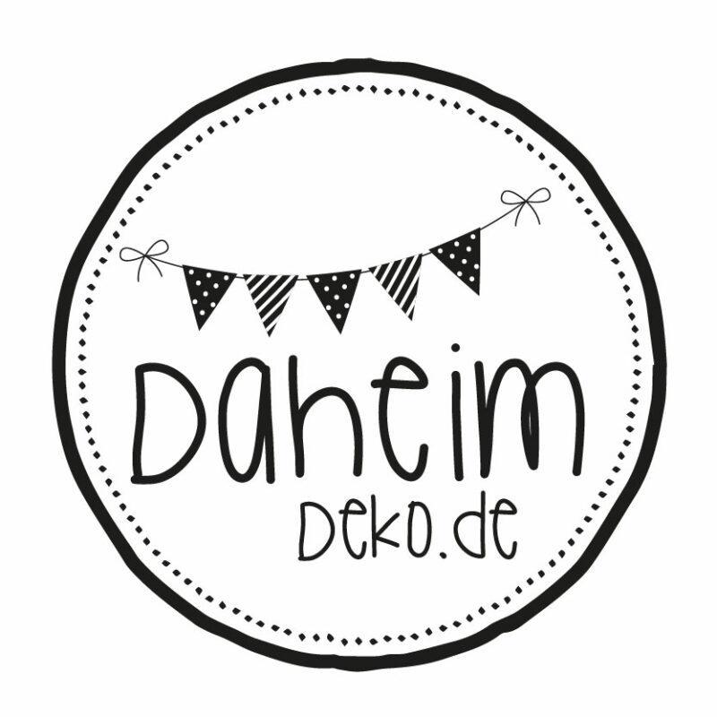 Logo Daheim Deko weiß