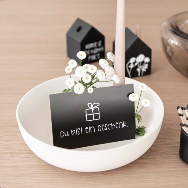 Postkarte "Du bist ein Geschenk" – Bild 2